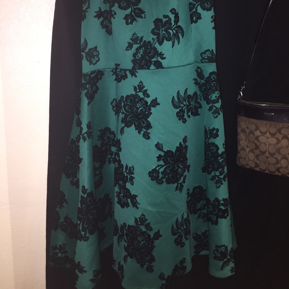 Green dress